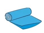 Fólie polyetylénová polohadice v roli š.850/tl.0,025, modrá