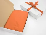 Hedvábný papír 500x750 oranžový
