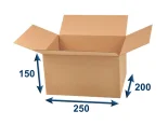 Krabice klopová 250x200x150 3VVL
