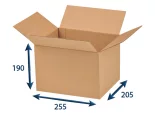 Krabice klopová 255x205x190 3VVL