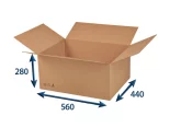 Krabice klopová 560x440x280 3VVL
