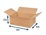 Krabice klopová 590x390x250 3VVL