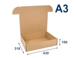 Krabice na tiskoviny A3 430x310x100 3VVL premium