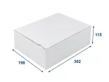 Krabice SPEEDBOX 302x198x115 3VVL 1LP bílá