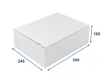 Krabice SPEEDBOX 345x245x105 3VVL 1LP bílá