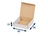 Minikrabice/krabička 93x93x30 3VVL bílá