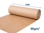 Papír - Role - s PE povlakem š.1000, 90g/m2
