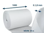 Pěnový polyetylen 2 mm v roli šíře 1000 mm
