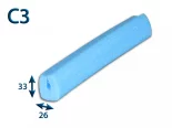 Pěnový polyetylén Profil C3  RS  (1ks=2bm)
