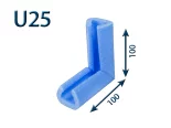 Pěnový polyetylén Profil   U=25  ROH 100x100