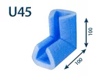 Pěnový polyetylén Profil   U=45  ROH 100x100