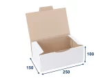 Poštovní krabice 250x150x100 3VVL, bílá