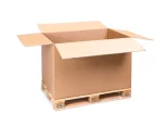Přepravní EUROBOX 1200x800x800 5VVL se skládaným dnem