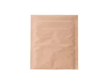 Protinárazová papírová obálka 206x235mm, s vystýlkou, samolepicí, hnědá