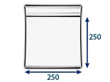 Sáček rychlouzavírací PE 250x250/0,09