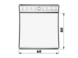 Sáček rychlouzavírací PE 60x80/0,05 s dírkou pro zavěšení