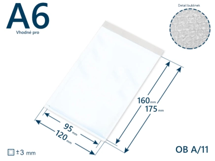 Bublinková obálka A/11