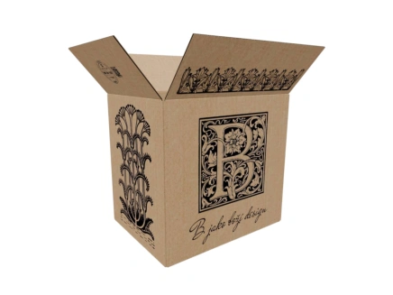 Kartonová krabice 360x270x340 3VVL klopová, digitální tisk