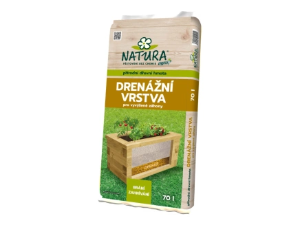 NATURA Drenáž pro vyvýšené záhony 70 l