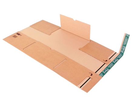 Univerzální zásilkový obal na LP - 320x320x-55 z vlnité lepenky