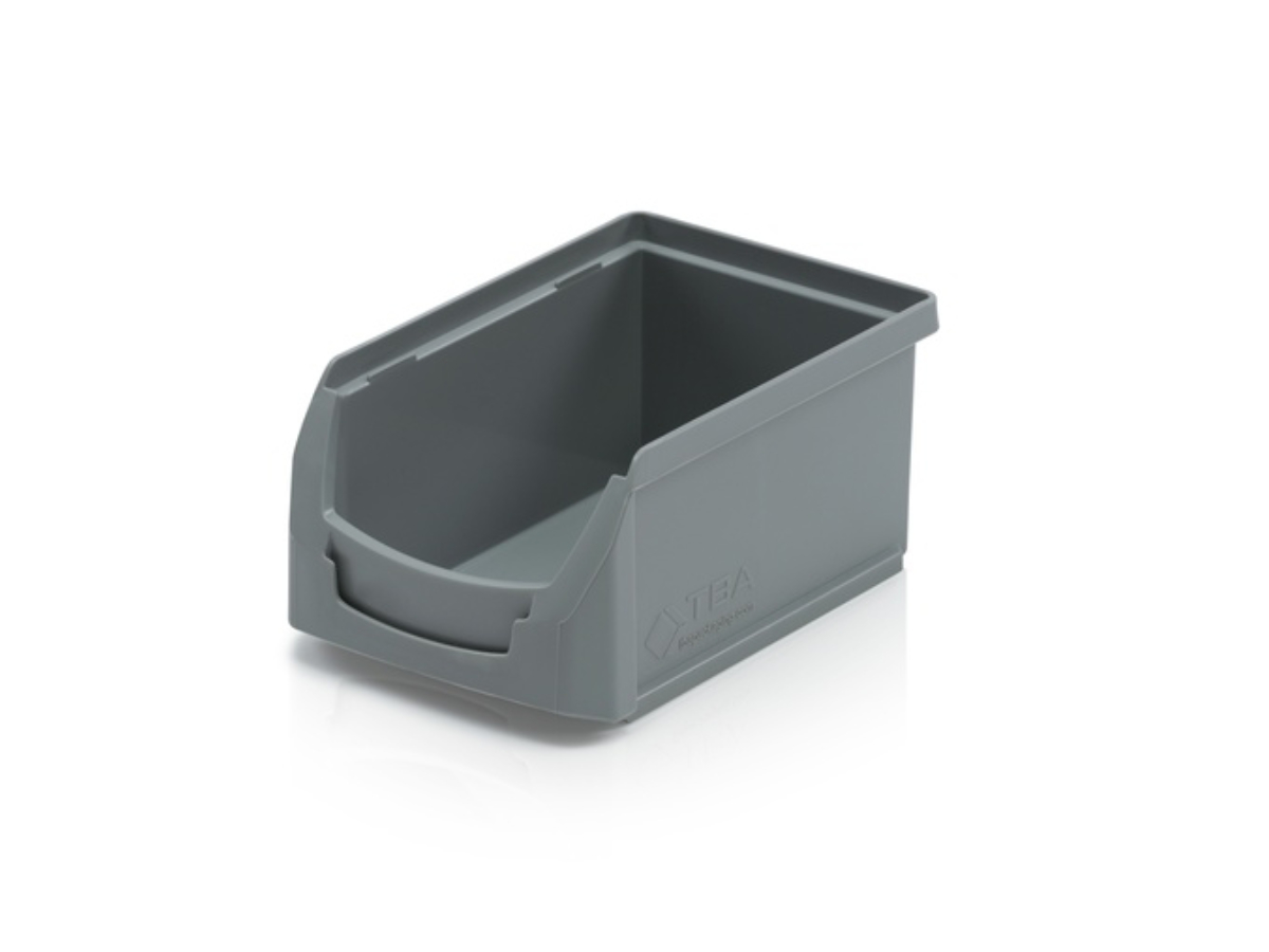 E-shop 5 ks - Plastový zásobník 160x104x75 - šedá