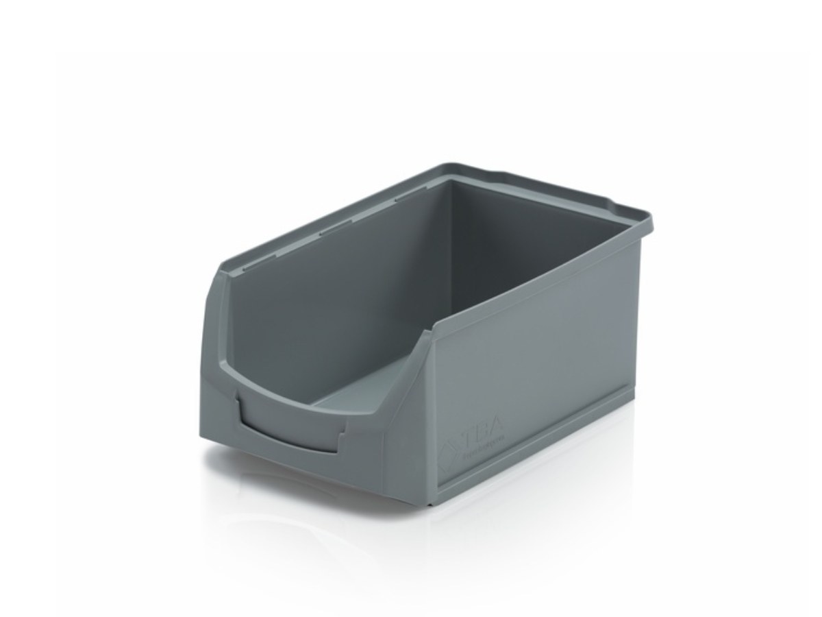 E-shop 5 ks - Plastový zásobník 350x213x150 - šedá