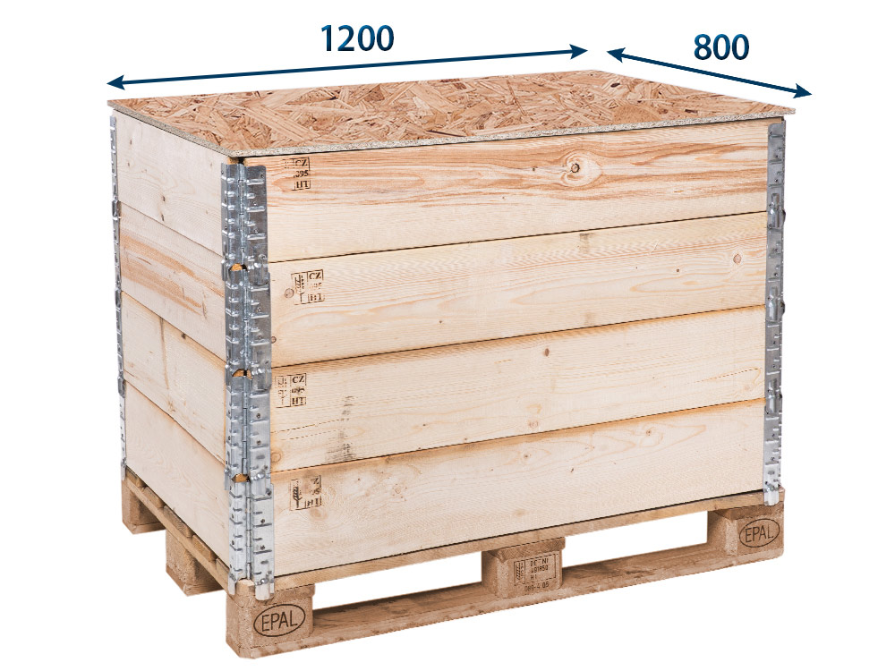 E-shop Viko 1200x800x12mm (OSB) na paletové nástavby