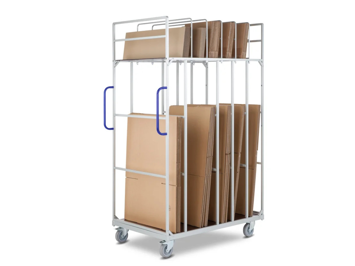 Vozík KT-VP1 na kartonové obaly 1200x795x2010