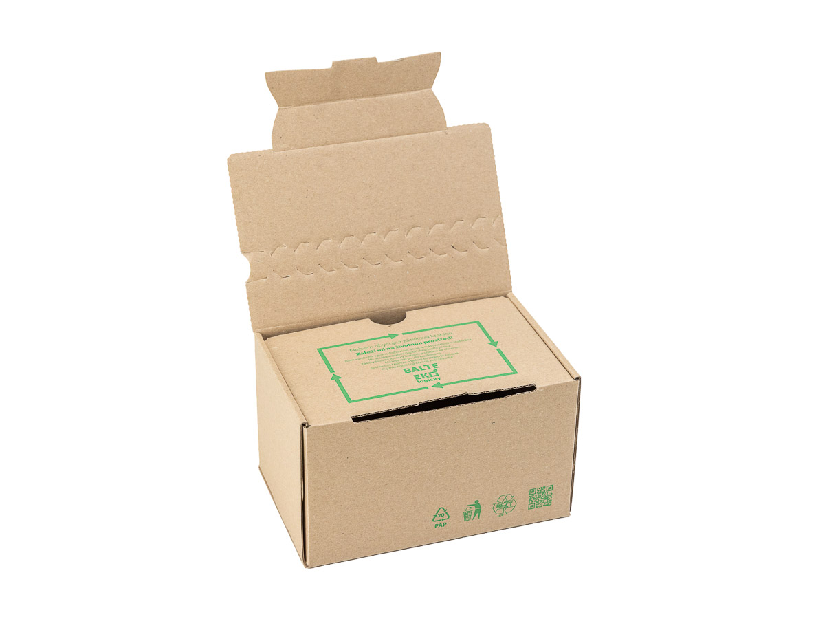E-shop 10 ks - Zásilková krabice EKOBOX 165x110x100 3VVL