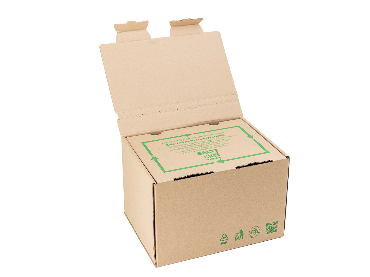 10 ks - Zásilková krabice EKOBOX 300x235x205 3VVL