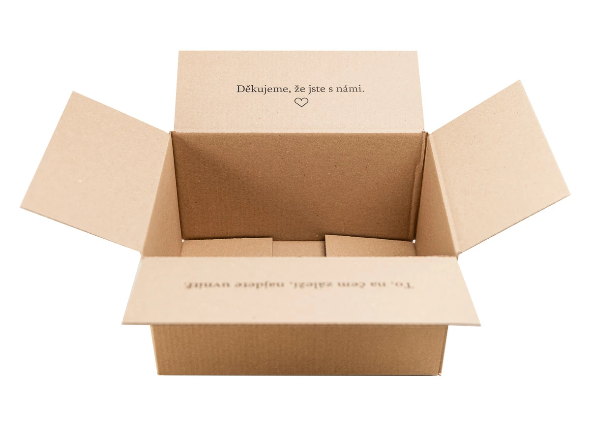 Kartonová krabice 3VVL s vnitřním potiskem - 001