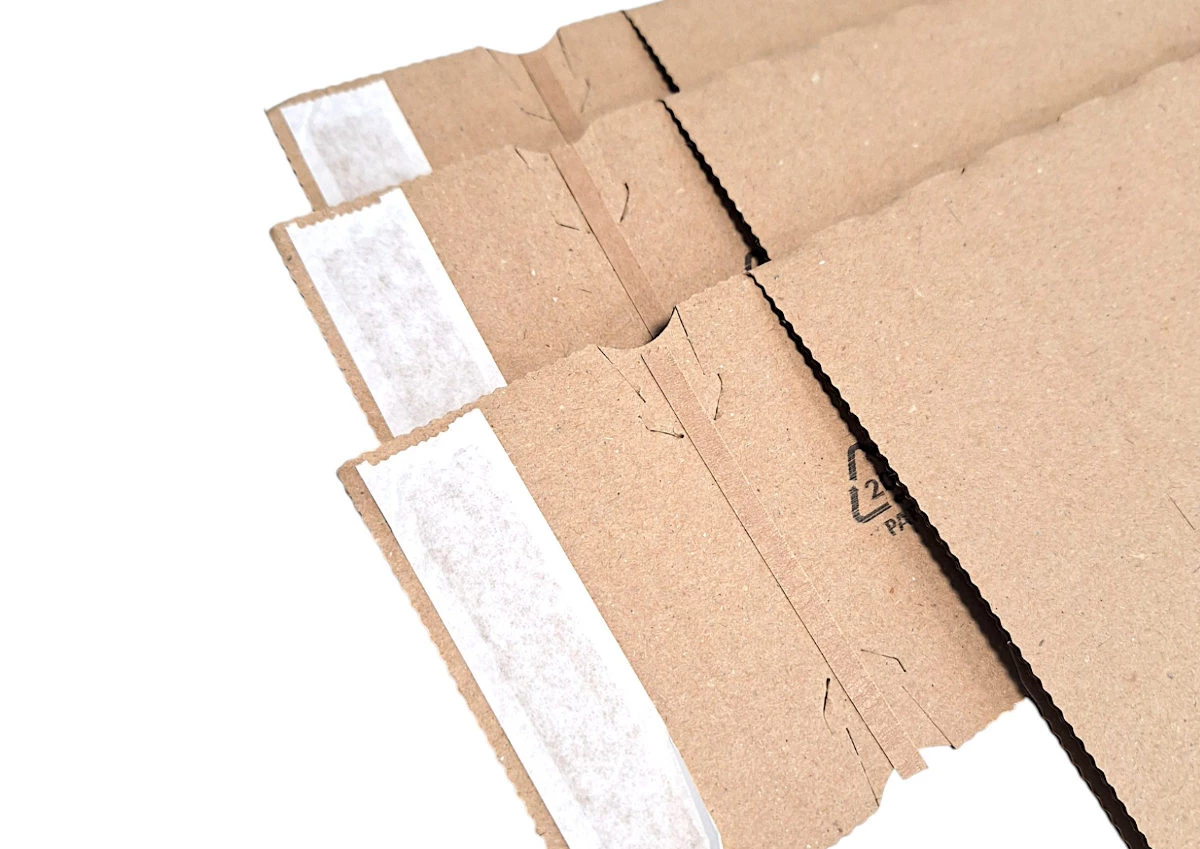 Kartonový tubus zásilkový rychlouzavírací - 002