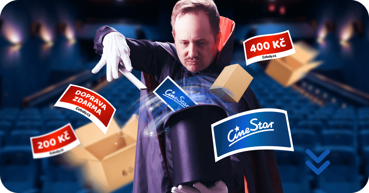 kouzelník dárková akce Cinestar
