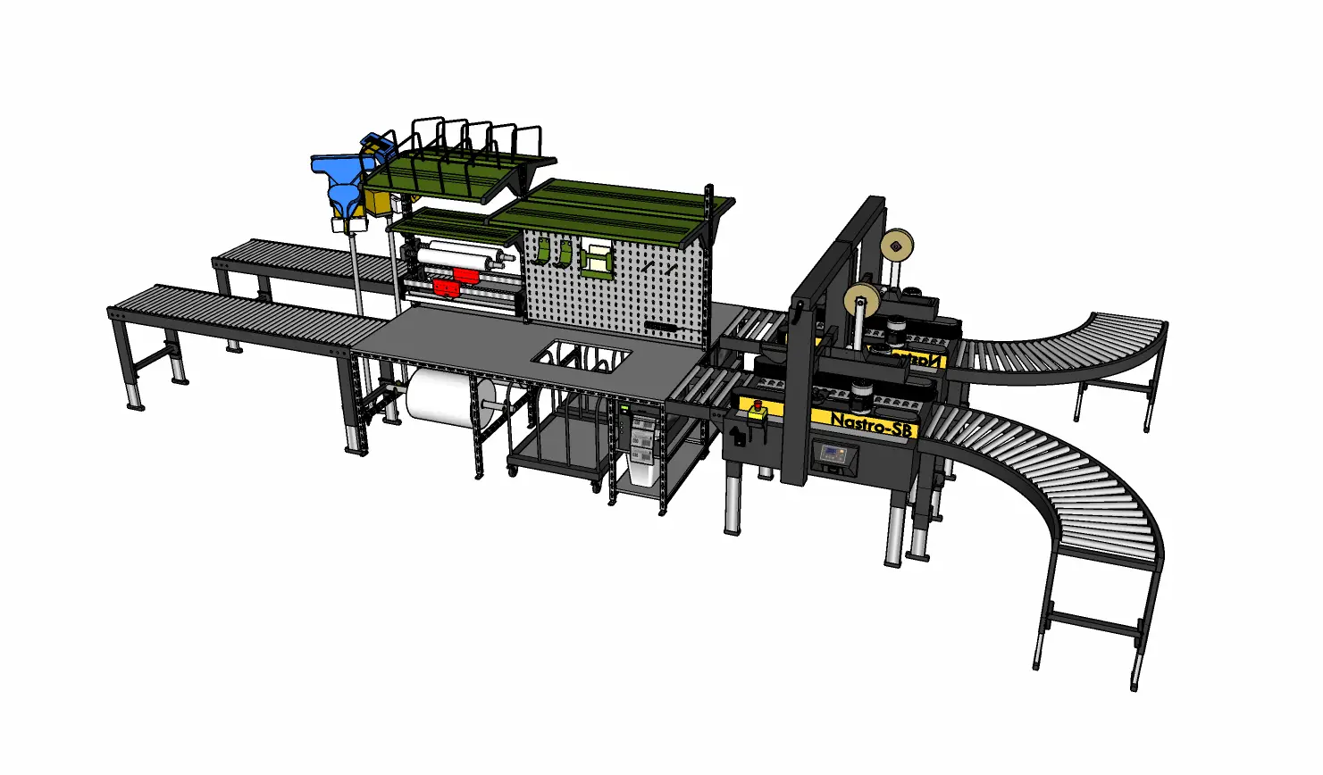 Vizualizace obalového pracoviště