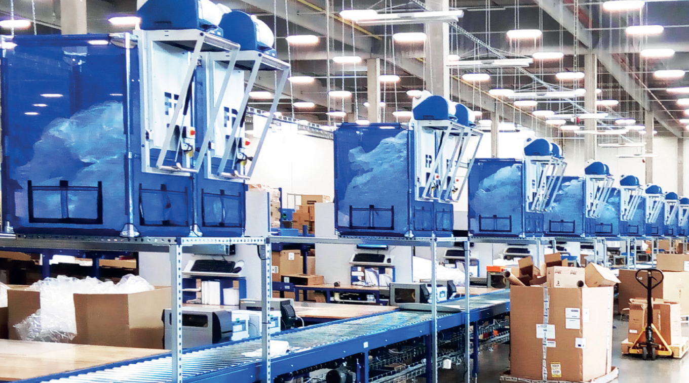 Realizace balicího pracoviště