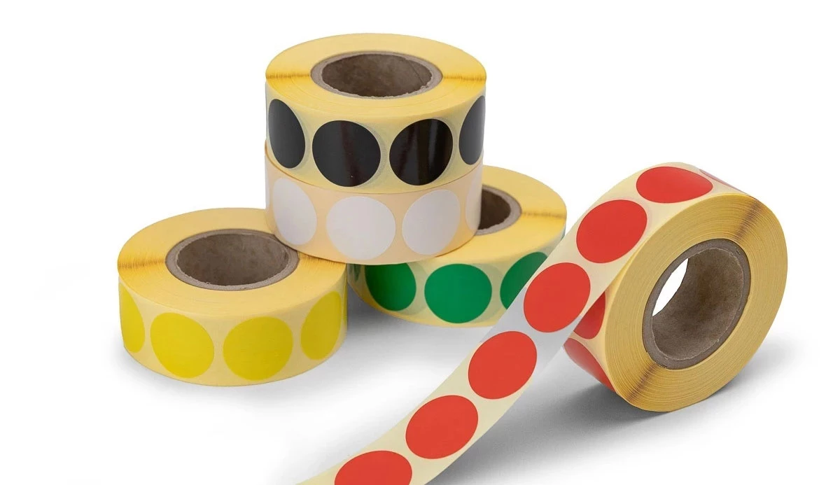 lepíky - kruhové samolepky