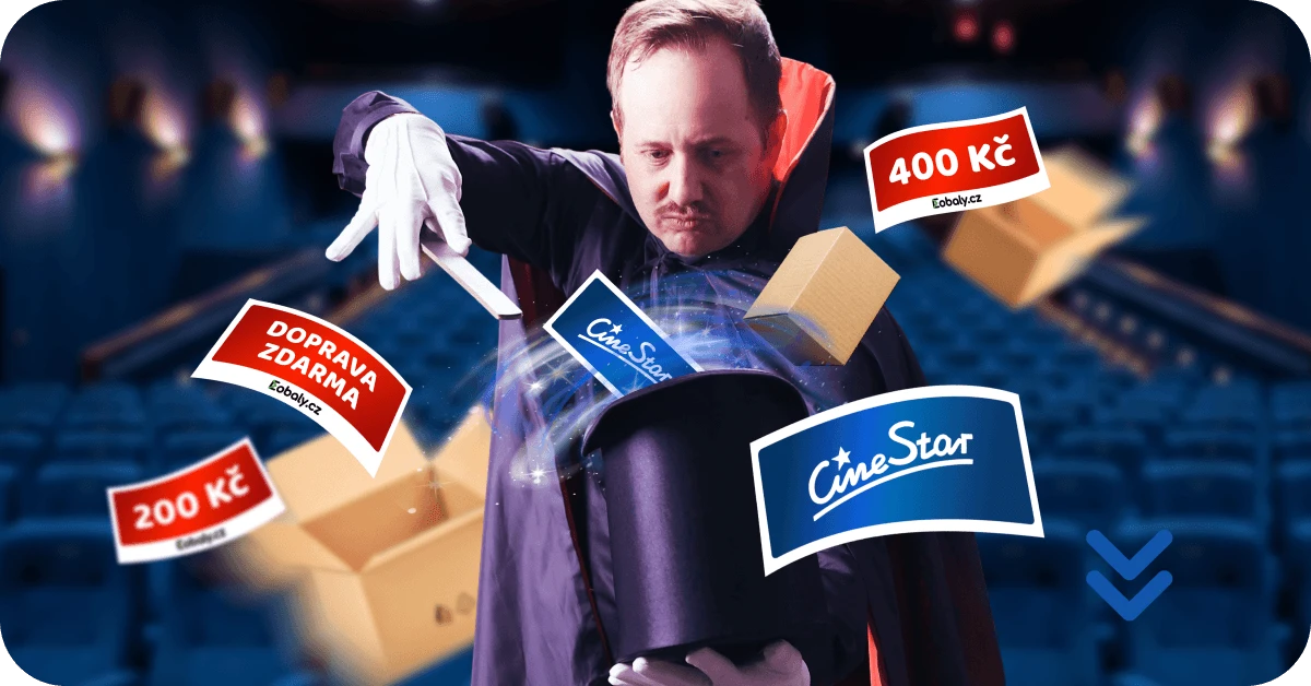 kouzelník dárková akce Cinestar