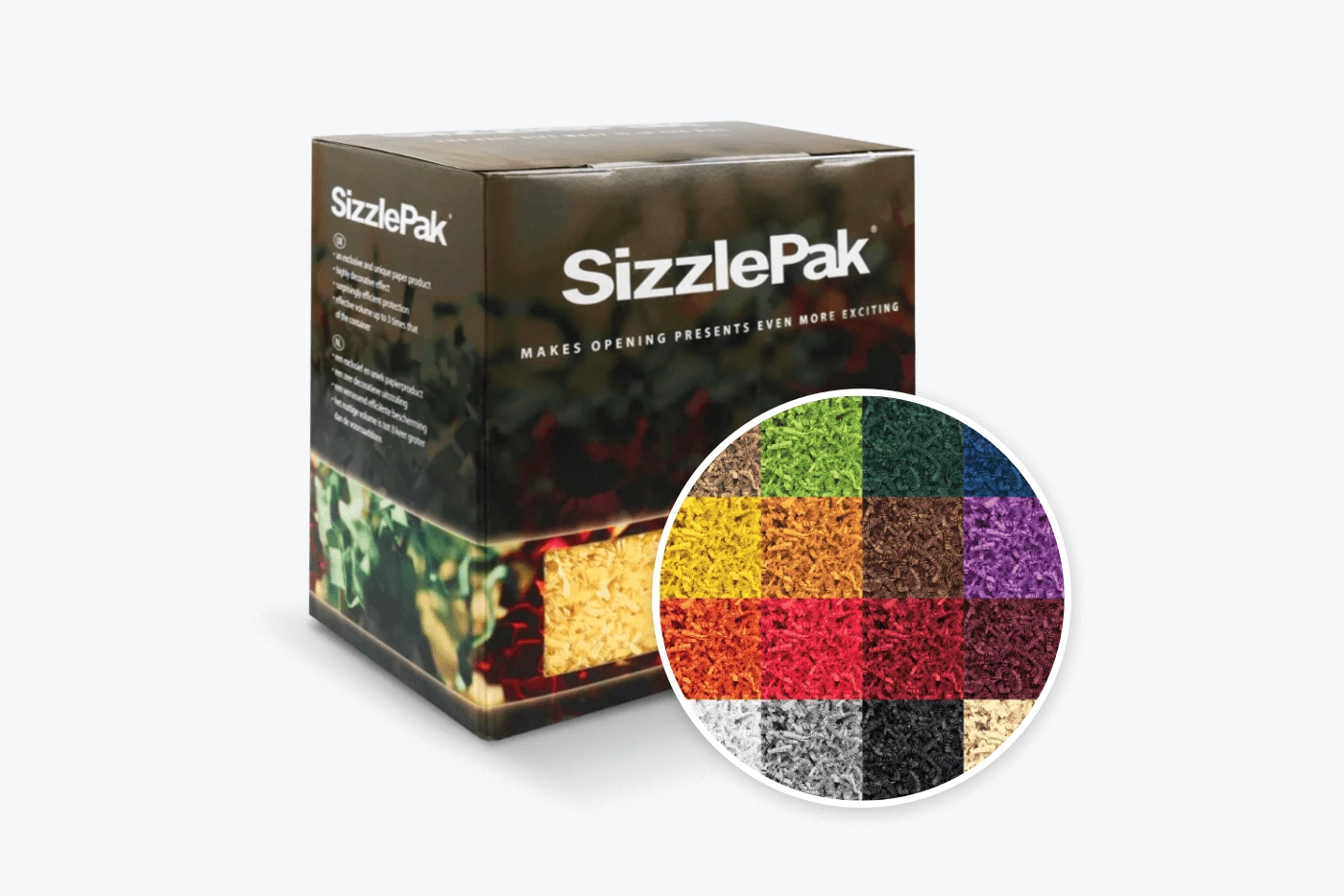 sizzlepak barvy balení