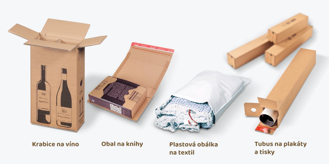 obaly pro konkrétní produkty
