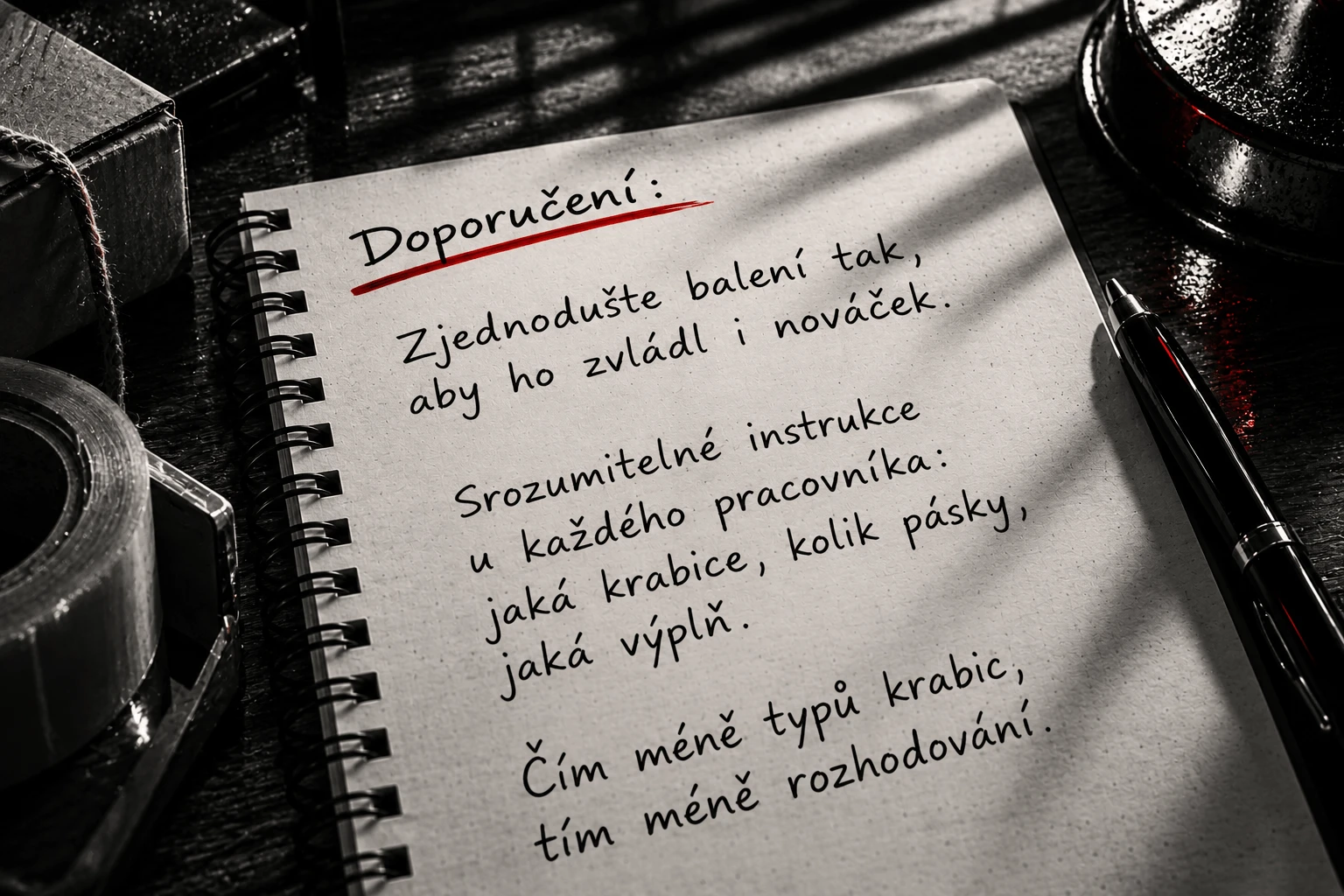 Místo činu: Nováček na skladě
